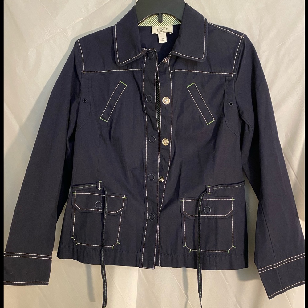Loft Ladies Navy Blue light weight Jacket